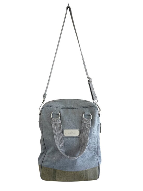Adidas by Stella McCartney Handbags - Adidas by Stella McCartney Canvas Expandable Convertible Tote Bag, Gray